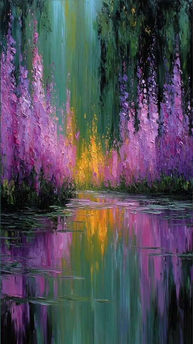 Reflections — Blending & Palette Knife